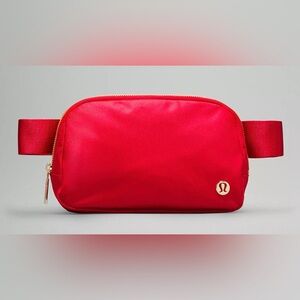 Lululemon Lunar New Year Red Belt Bag